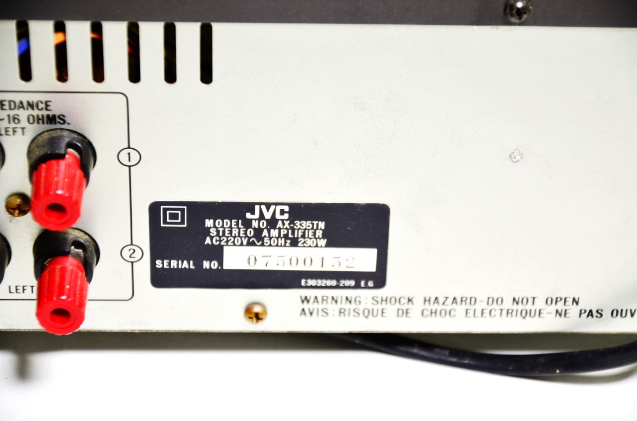 JVC AX-A442 / JVC A-X1 / JVC AX-335TN усилители Super A class с фонокорректором Made in Japan фото 19