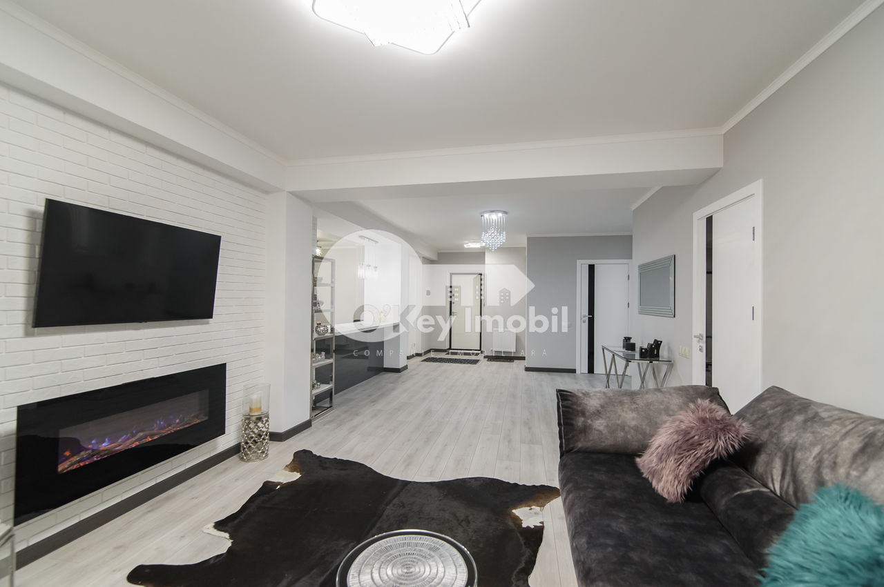 Apartament cu 3 camere, 115 m², Centru, Chișinău foto 2