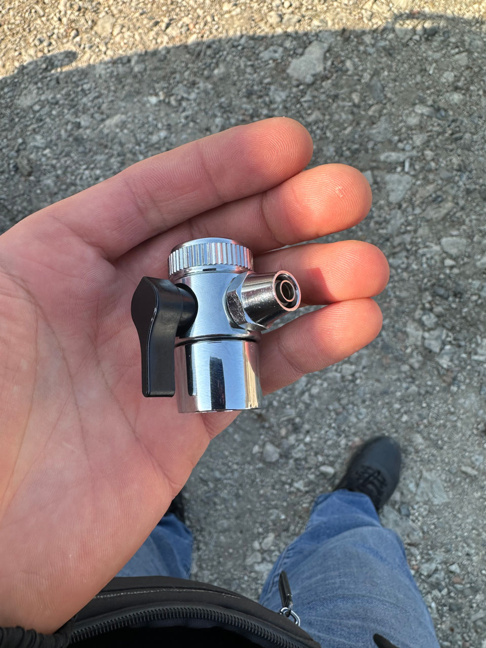 Robinet osmo adaptor baterie chiuveta filtru apa, comutator supapa adaptare pentru robinet  foto 0