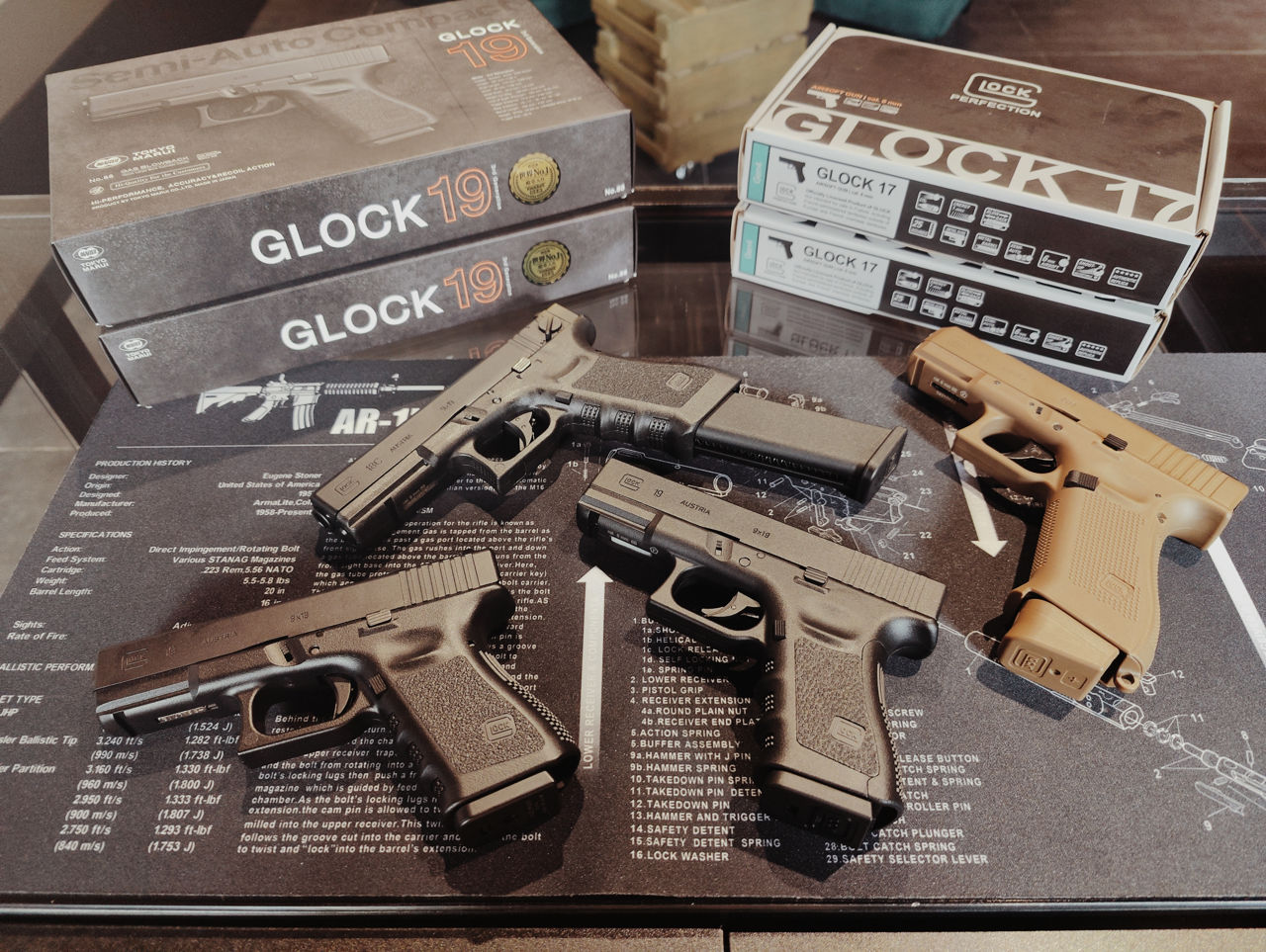 Glock Airsoft Tokio Marui Umarex Noi