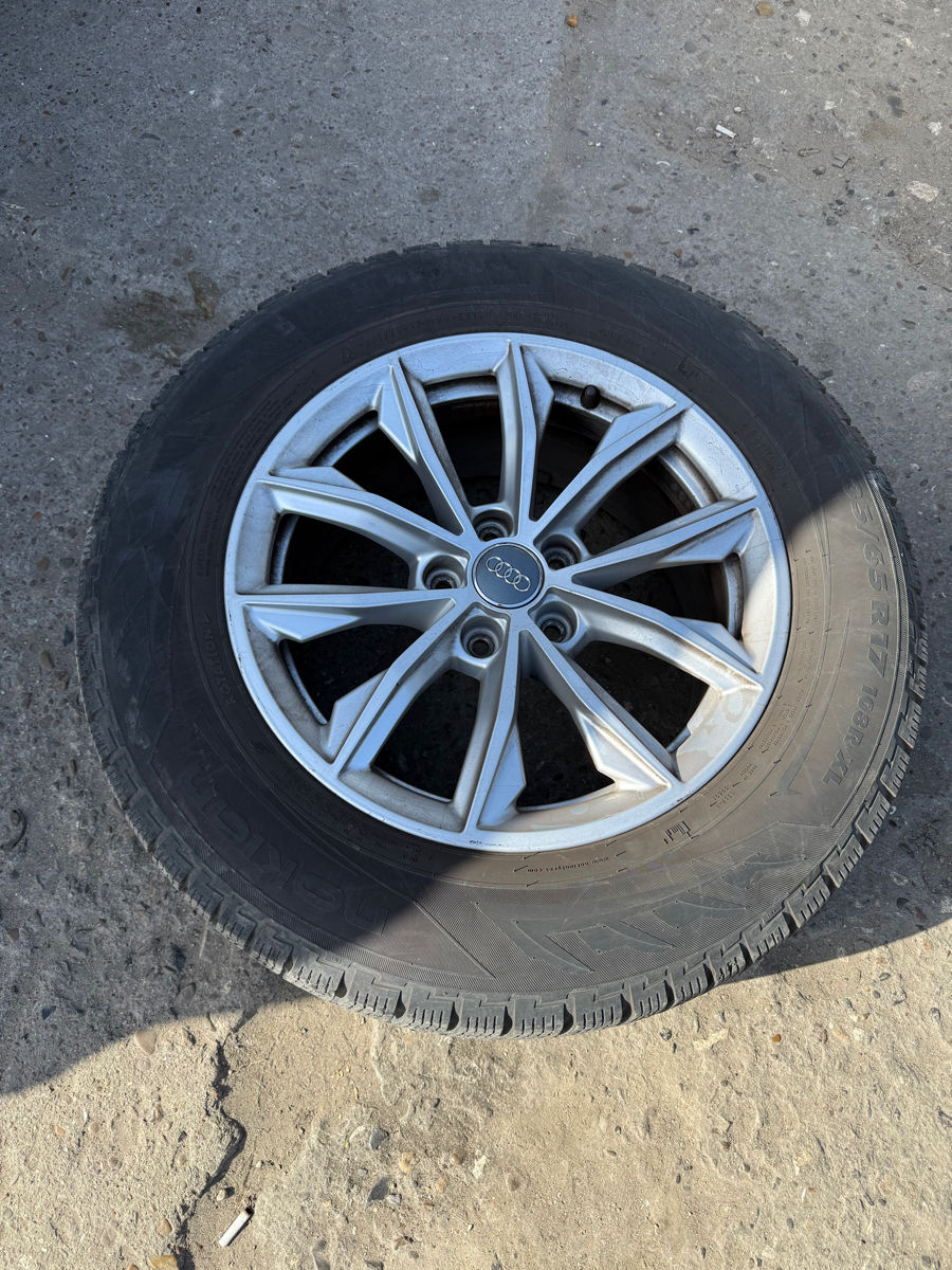 Диски+шины 235/65 R17 зимние на Ауди Q5 фото 3