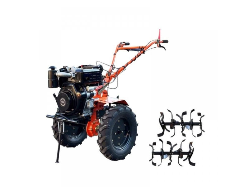 Motocultor pe motorina Belarus 10 hp 1350DE  Orange -transfer-credit-livrare foto 0