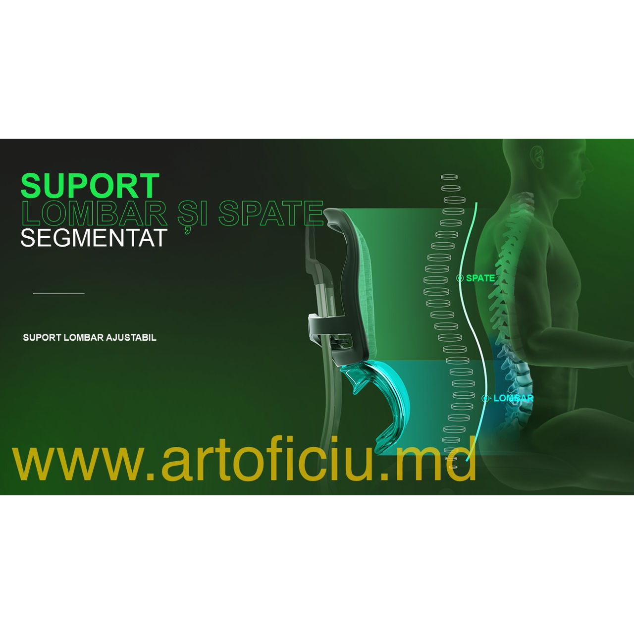 Scaune ergonomice Comfort Seating. Cumpără acum, plătește în rate gratuite 0% foto 6