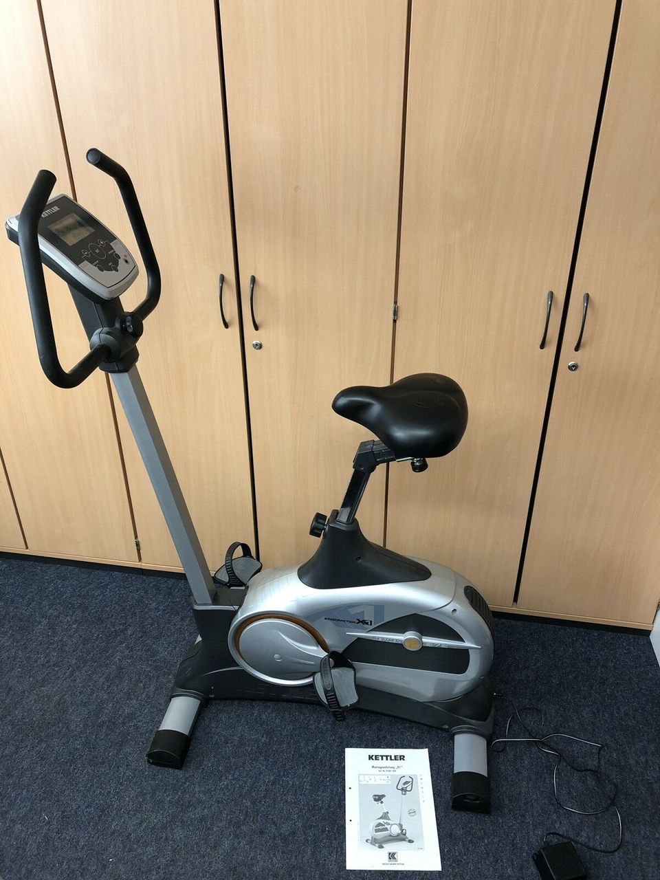 Велотренажер Kettler X1. Bicicleta de exerciții.