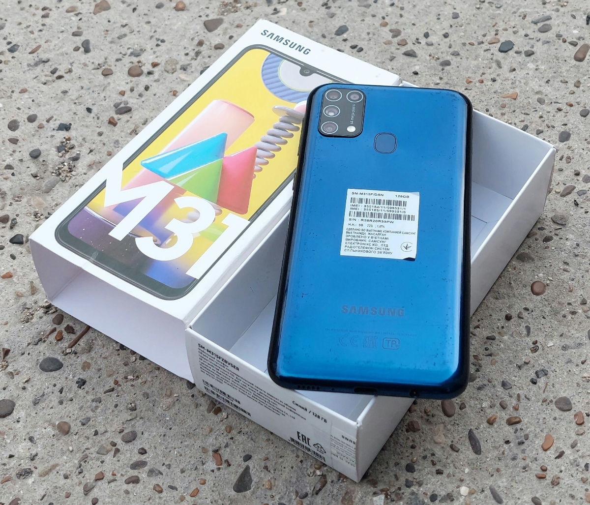 Продам Samsung Galaxy M31 6/128Gb Blue в идиале urgent!!! foto 1