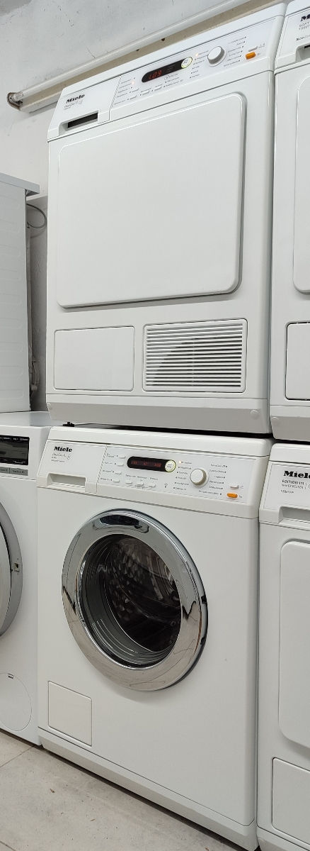 Miele комплект стиральная + сушильная машина фото 5