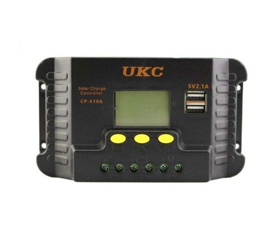 Controller de încărcare solar cp-410a 10a cu usb  controlerul de încărcare solară usb ukc cp-410a 10 foto 0