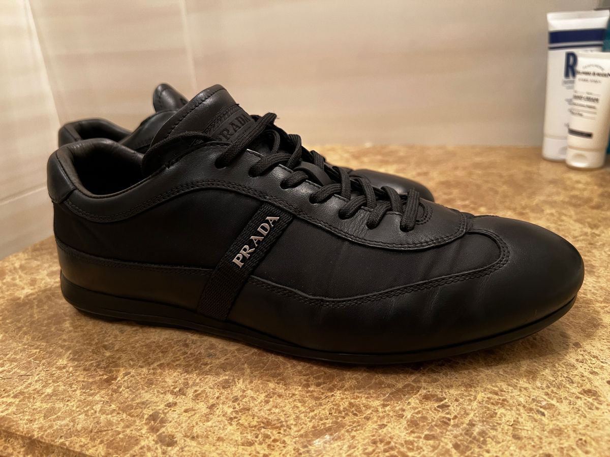 Prada - оригинал кроссовки мужские foto 0