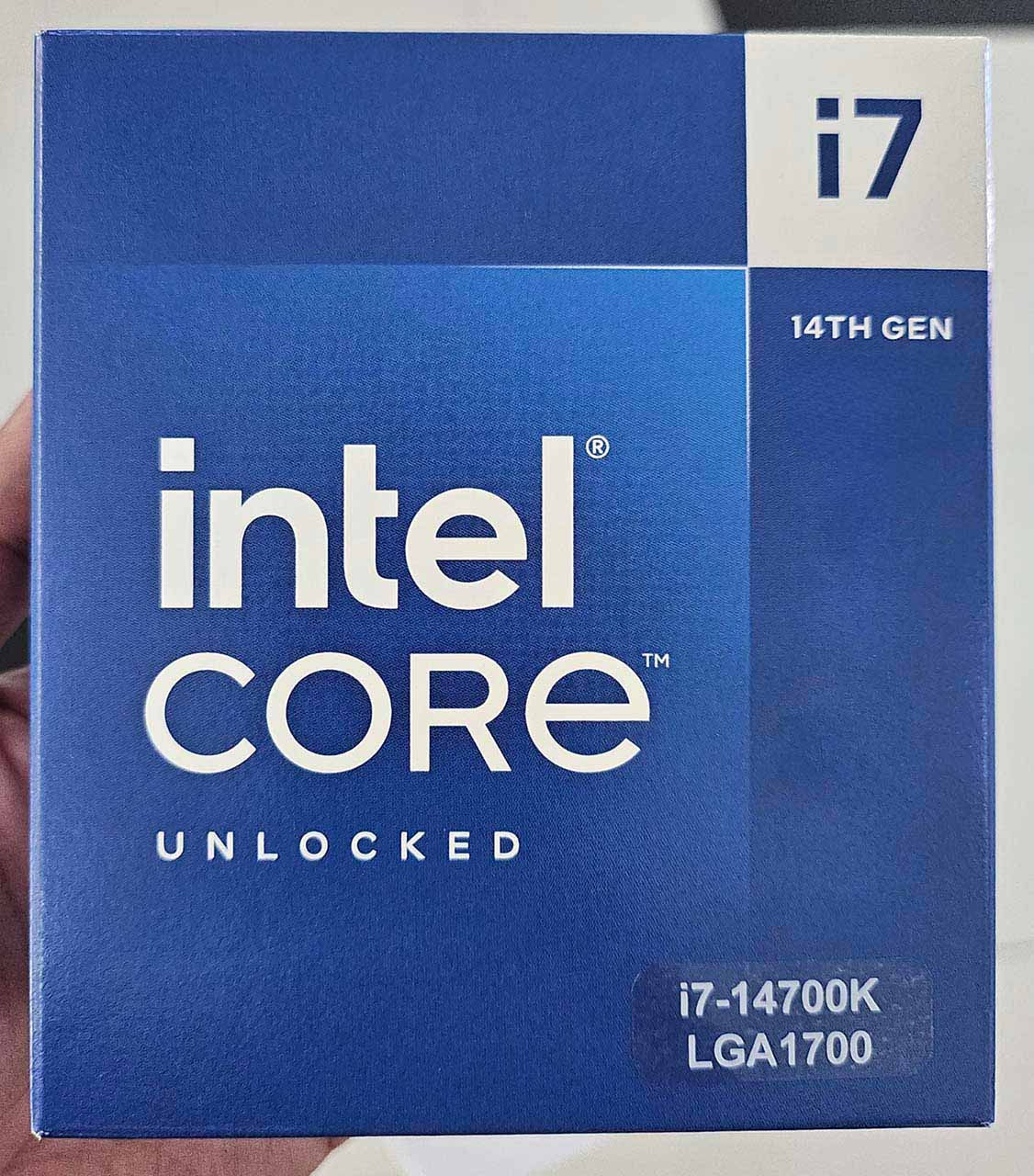 Новый Intel Core i7-14700K Box