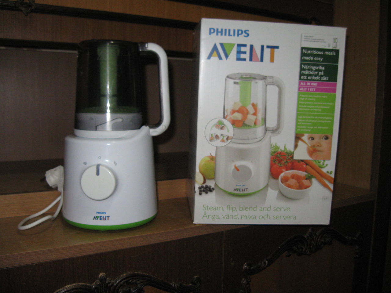 Пароварка- блендер Philips Avent bu