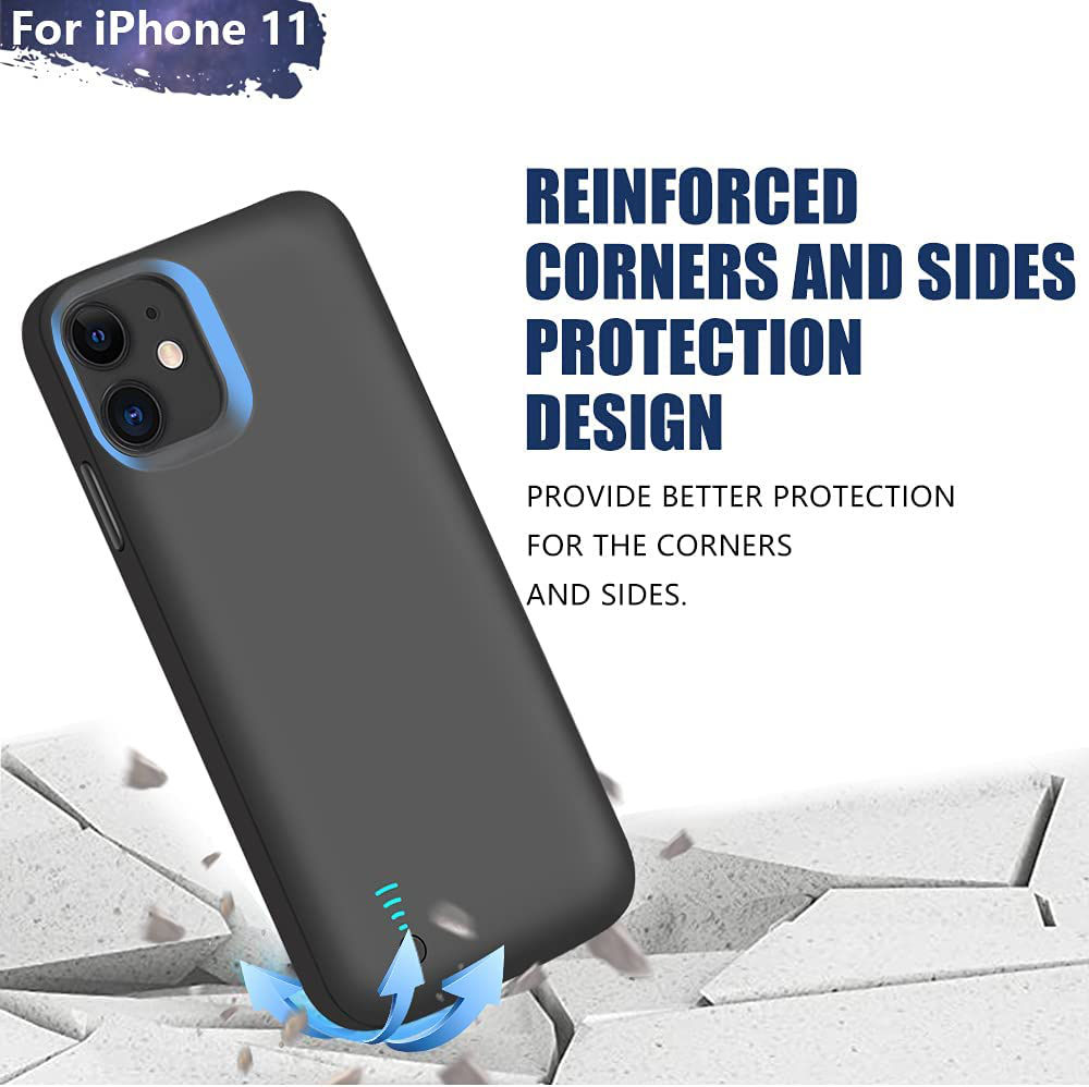 husa baterie pentru iPhone 11 12 13/13 Pro 6000mAh фото 4