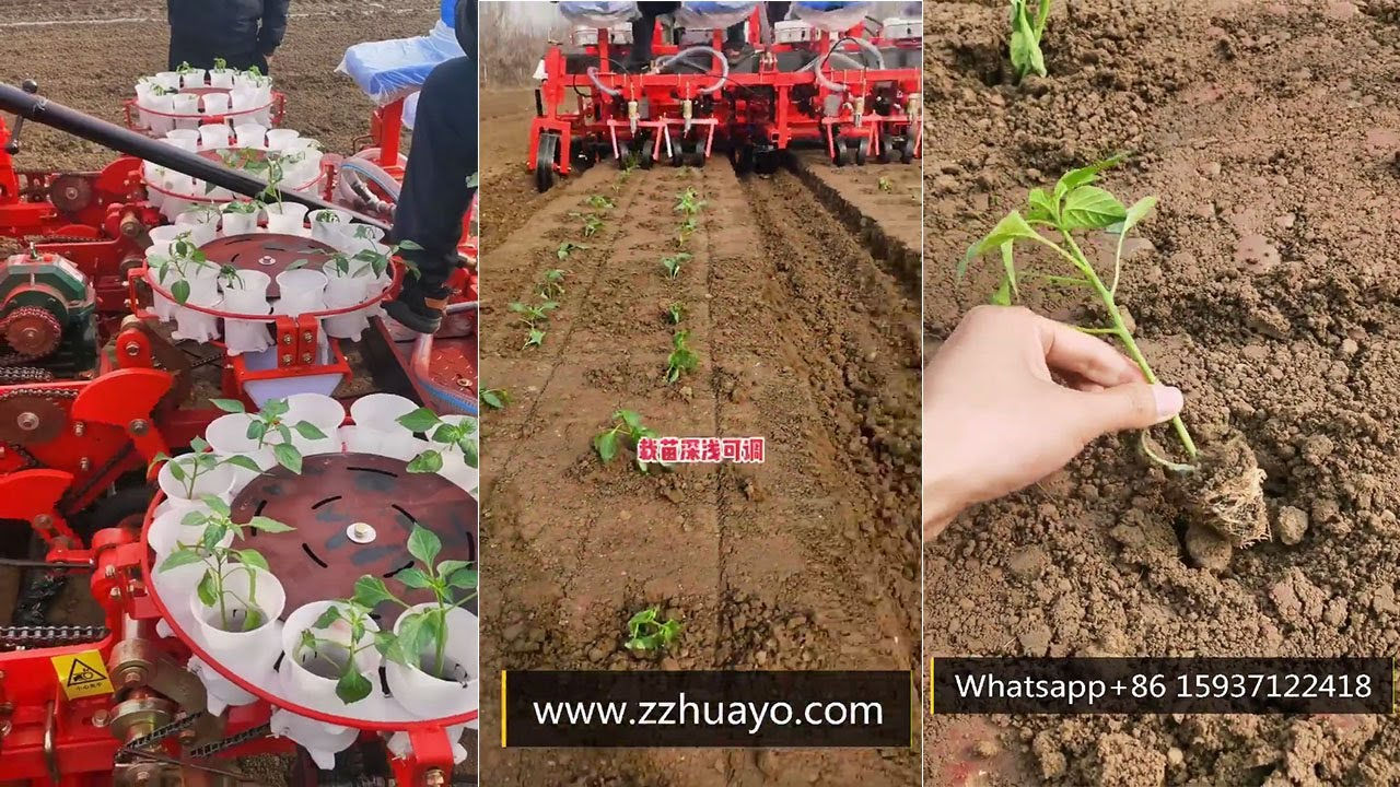 Сажалка для рассады на 2 ряда / Plantator de rasad pe 2 randuri foto 1
