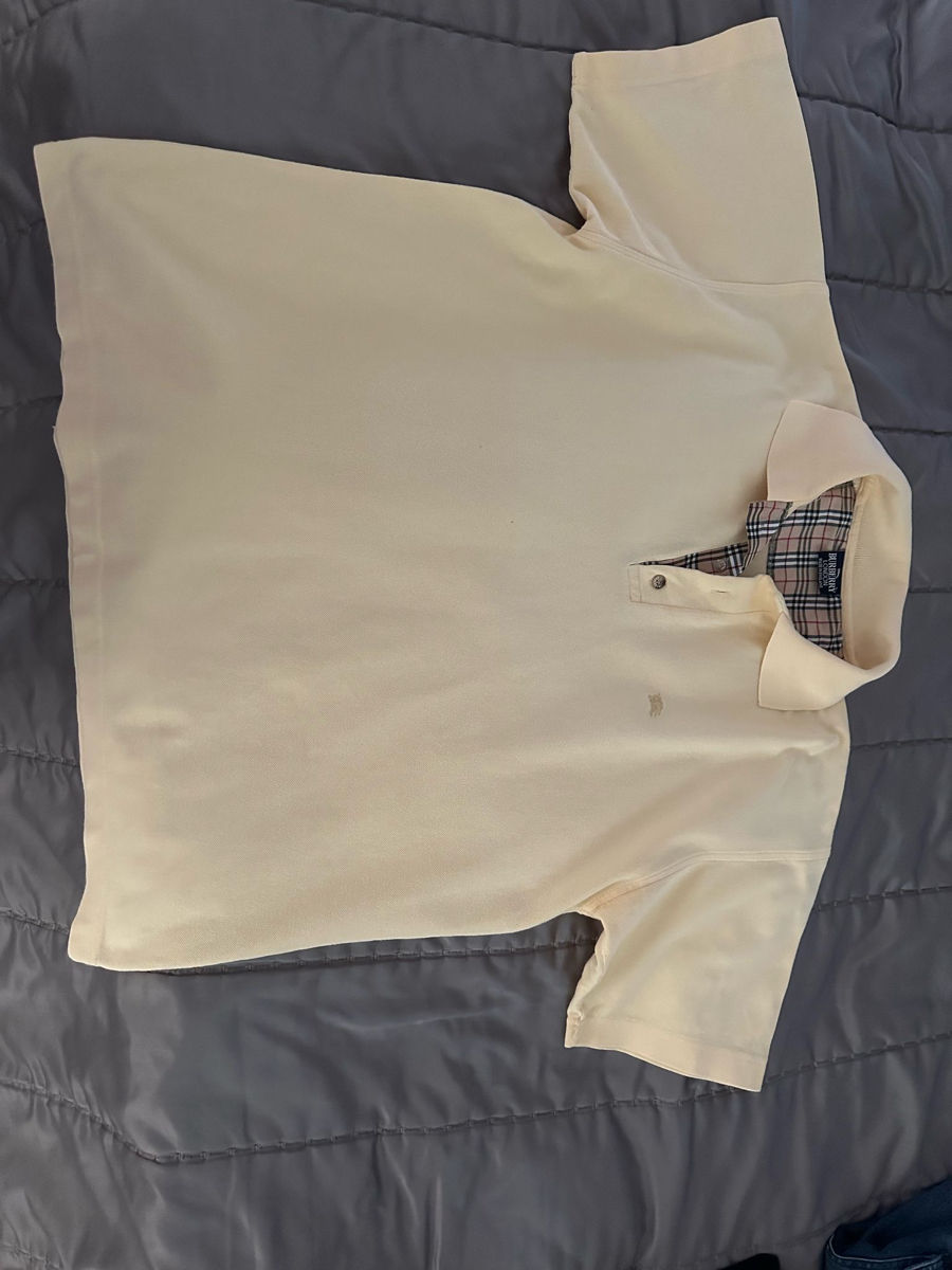 Tricou polo Burberry original foto 0