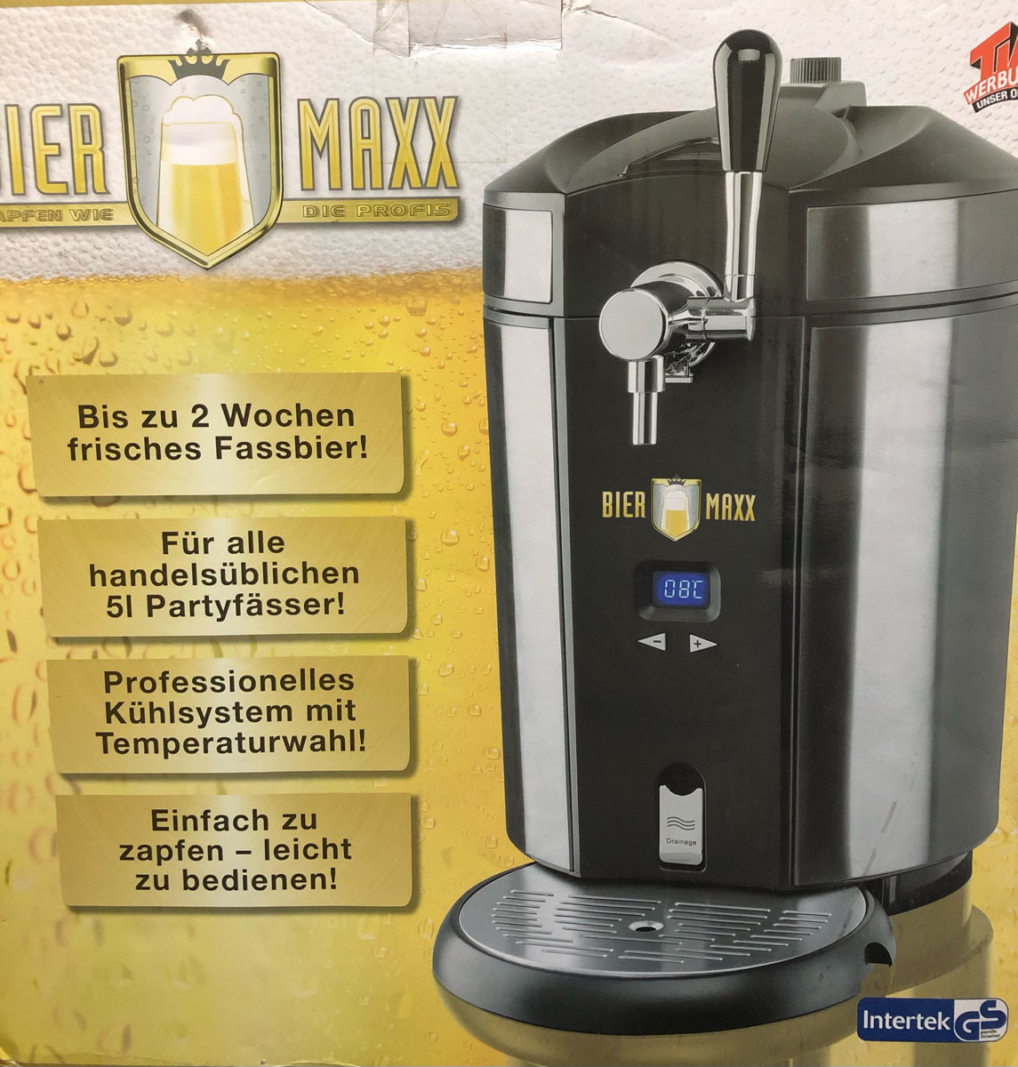 Aparat pentru bere Bier Maxx диспенсер для пива с охладителем