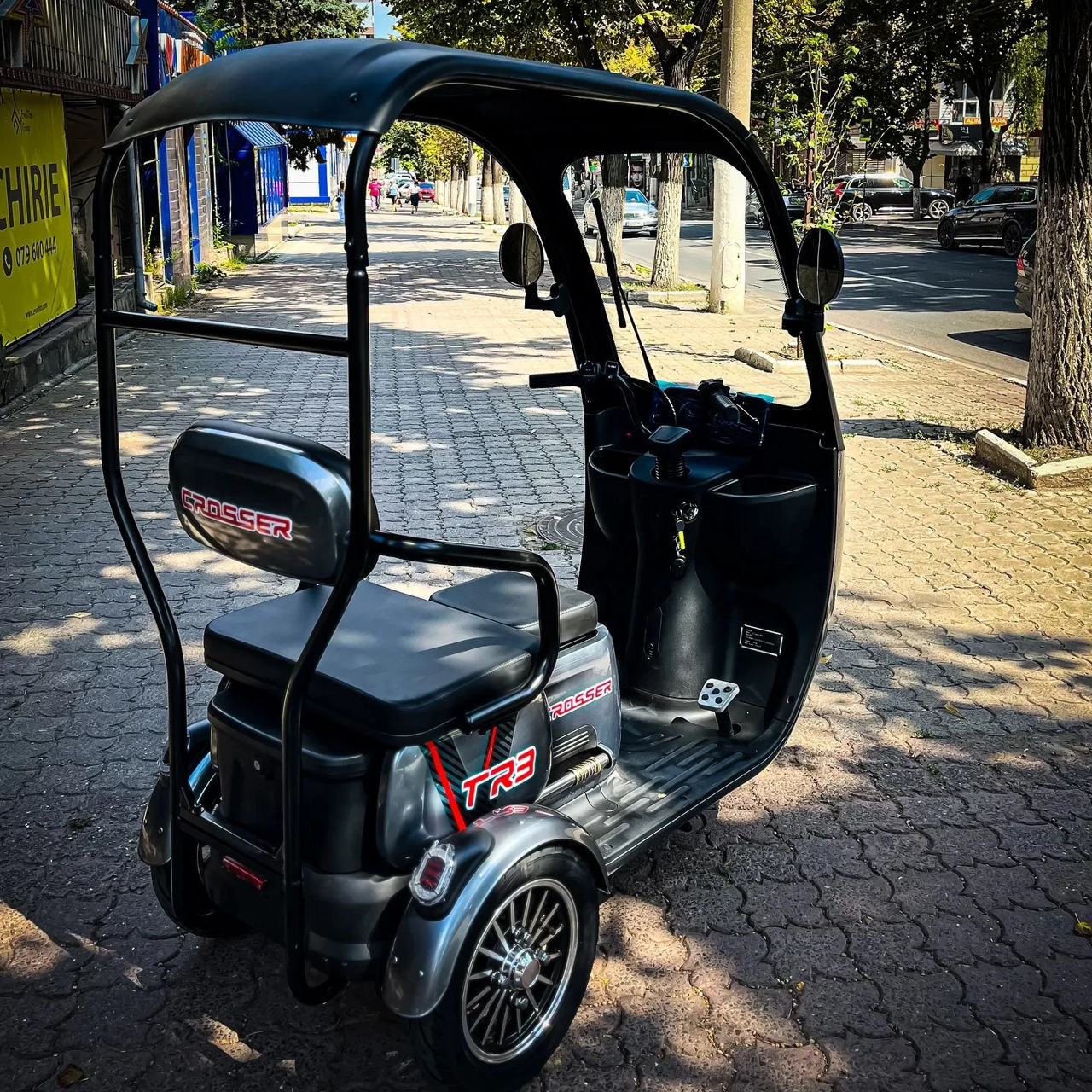 Супер Акция! Трехколесный скутер с кабиной Crosser TR-3 Акция. Гарантия. Доставка. фото 5