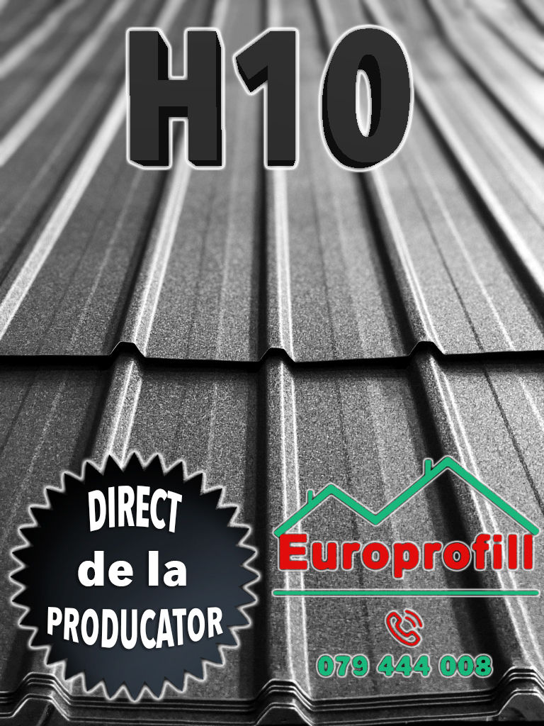 Țiglă metalică tabla cutata marca EuroProfill de la producator!!! foto 4