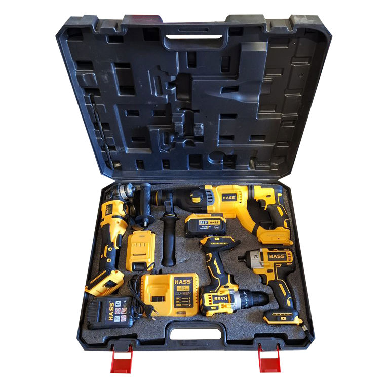 Masina de gaurit cu acumulator 20V/5Ah HASS (HAKI) seturi preturi mici foto 9