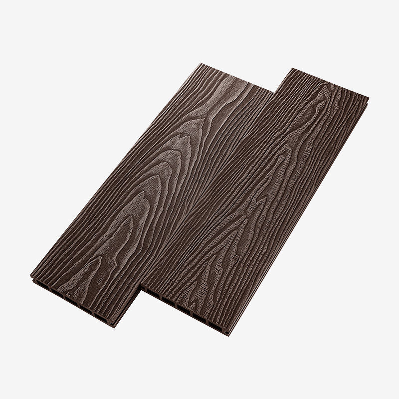 Lemn plastifiat, Lemn compozit, Decking WPC, Tерасная доска foto 5