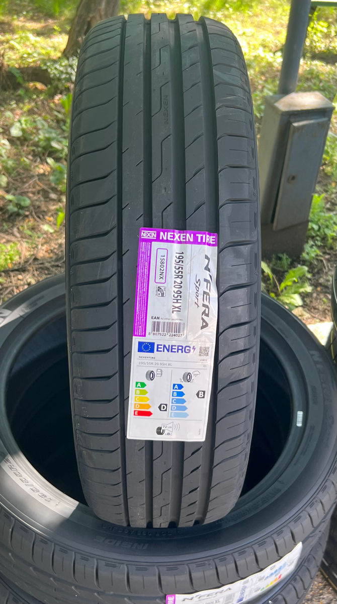 195/55 R20 Nexen N`fera Sport/ Доставка, livrare toata Moldova 2024 foto 0