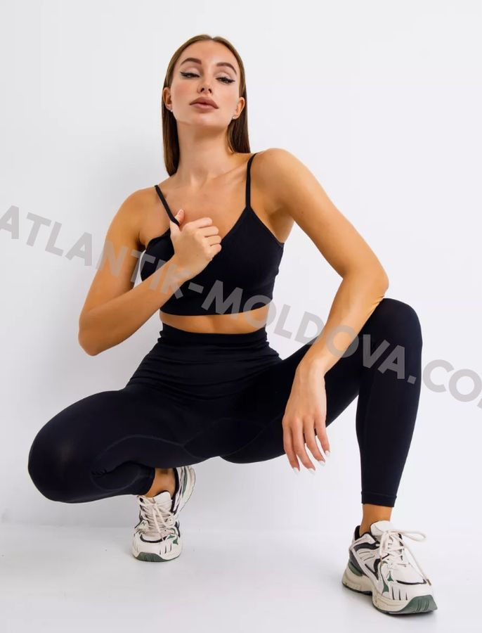 Леггинсы с высокой талией и эффектом пуш ап foto 9