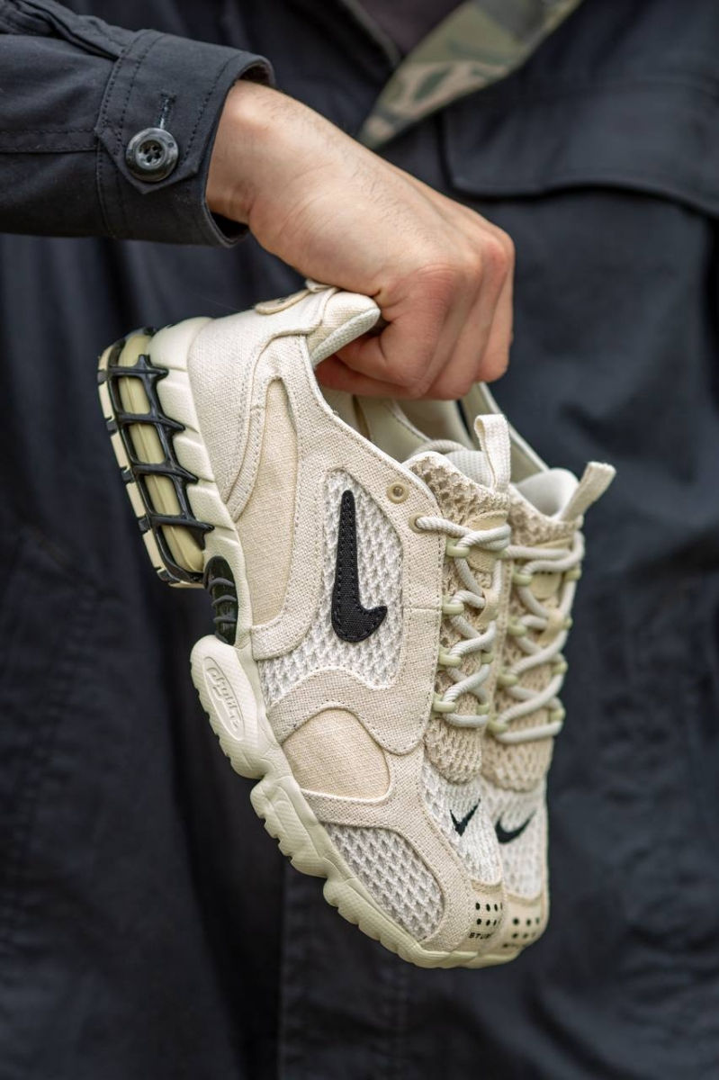 Nike Air Zoom Spiridon Cage 2 Beige x Stussy Unisex фото 2