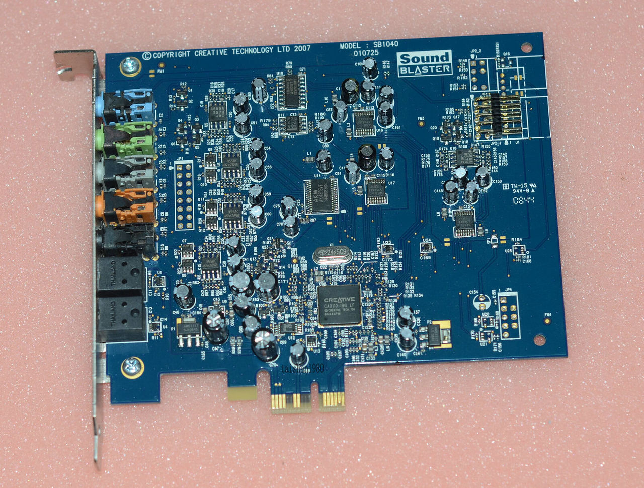 Звуковая карта Creative Sound Blaster X-Fi Xtreme Audio 7.1 PCI Express