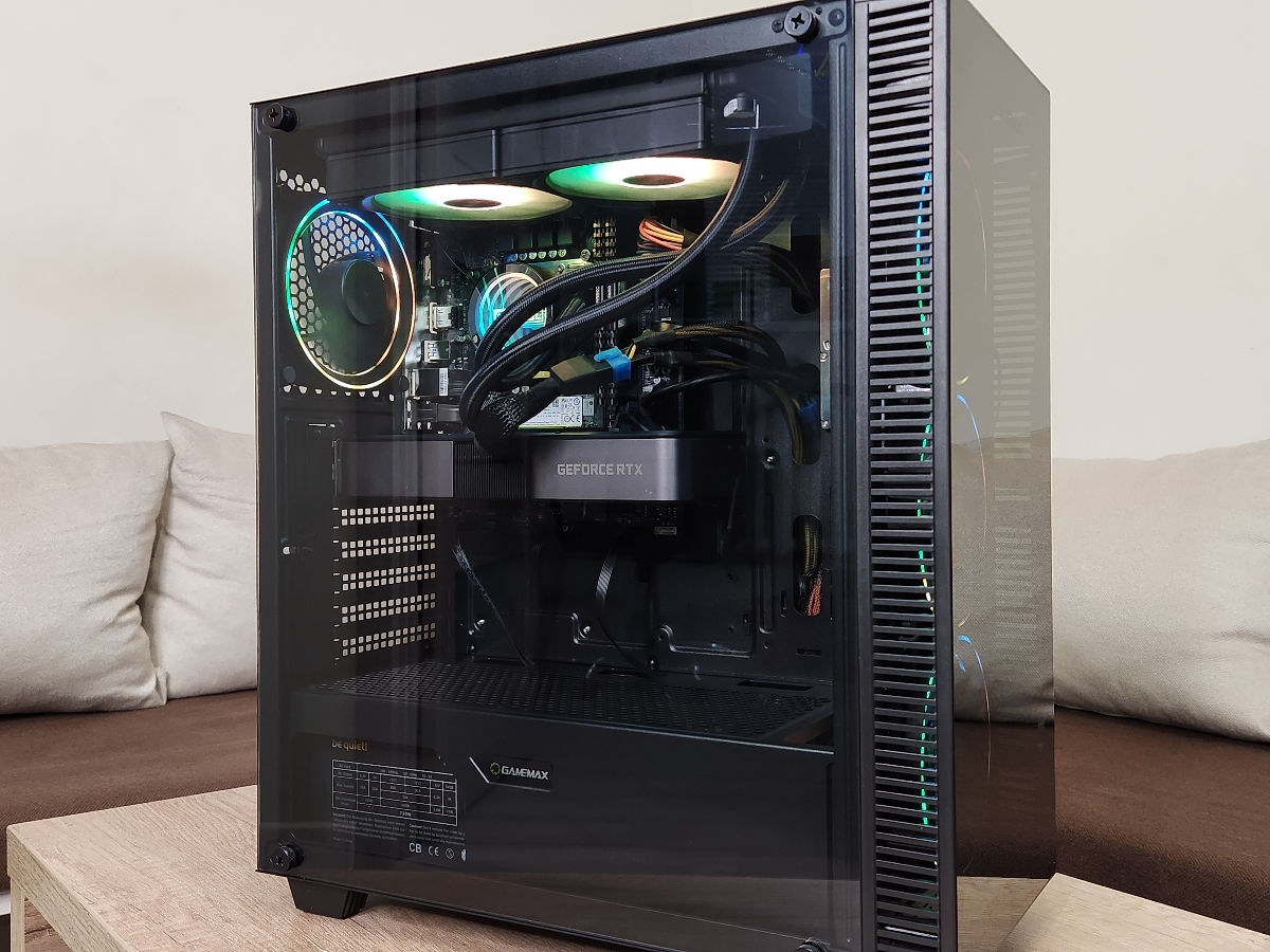 Gaming PC (i7- 11Gen CPU/32Gb-Ram/1Tb SSD+HDD/ RTX 3070) foto 4