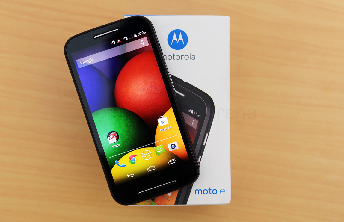 Motorola Moto E Black/White - Лучший телефон за свои деньги! Android KitKat