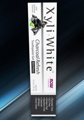 Xyliwhite charcoal refresh зубная паста now foods (сша) foto 0