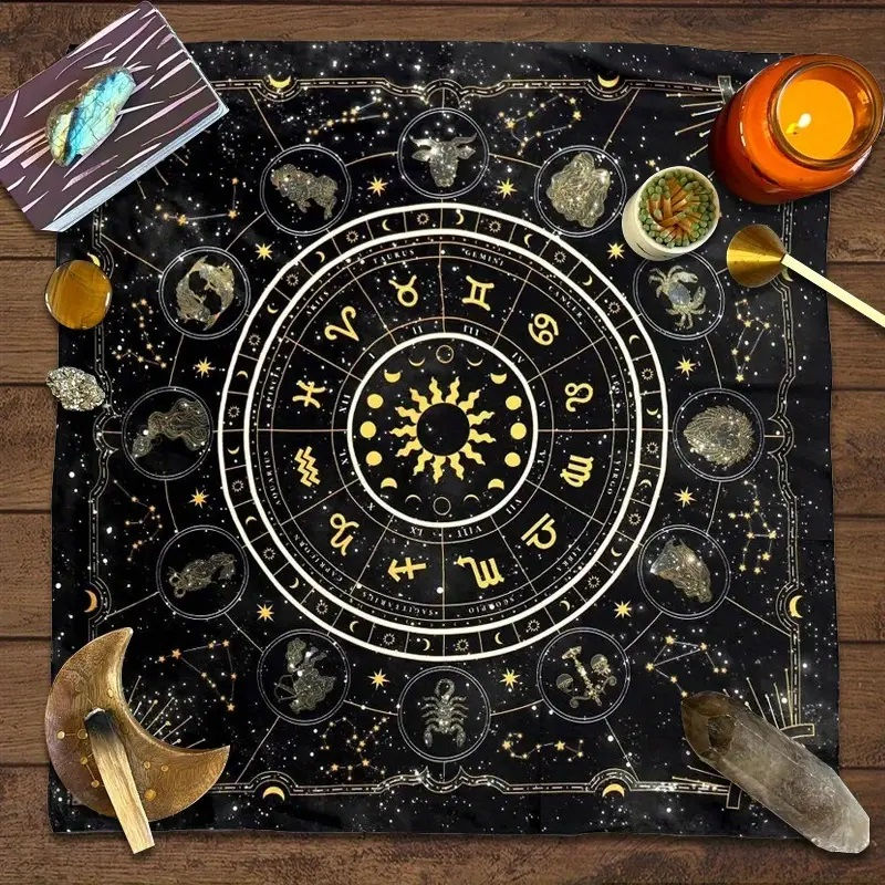 Cărți de tarot, cutie, covoraș. Totul pentru tarot și ghicit. foto 7