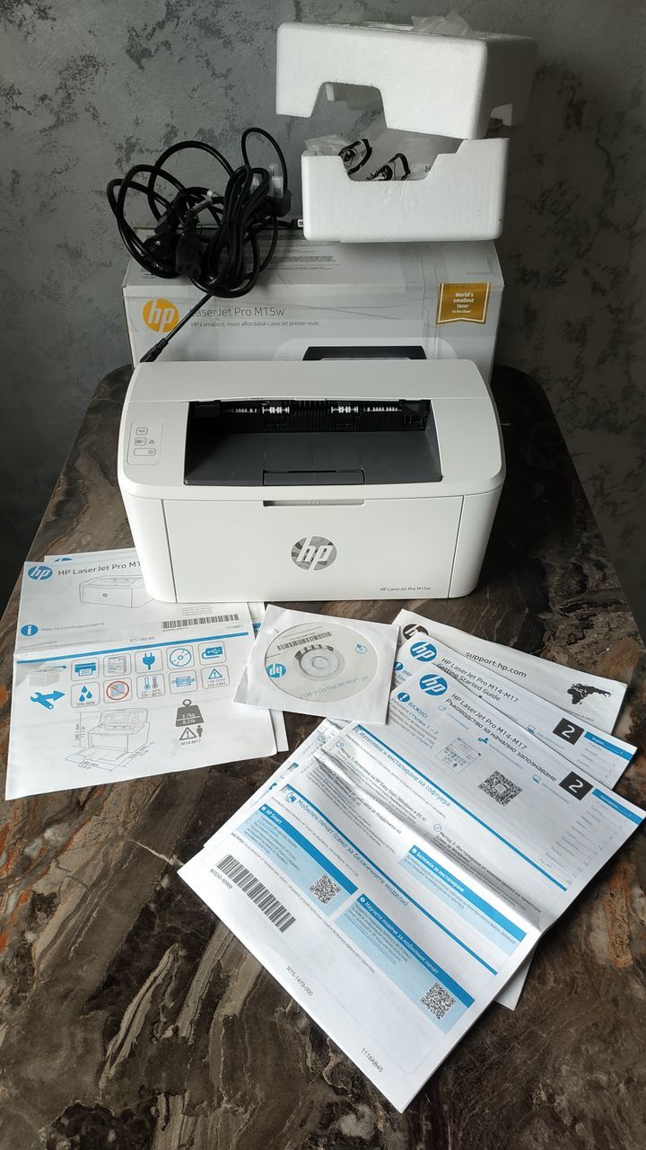 Как узнать сколько страниц напечатал принтер hp laserjet pro m15w