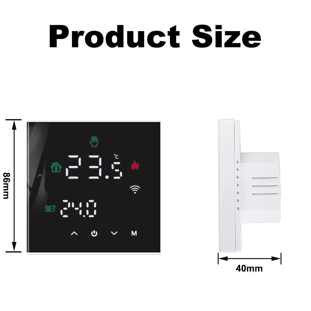 Termostat cu wifi pentru cazanul pe gaz. Tuya/Smart Life App foto 1