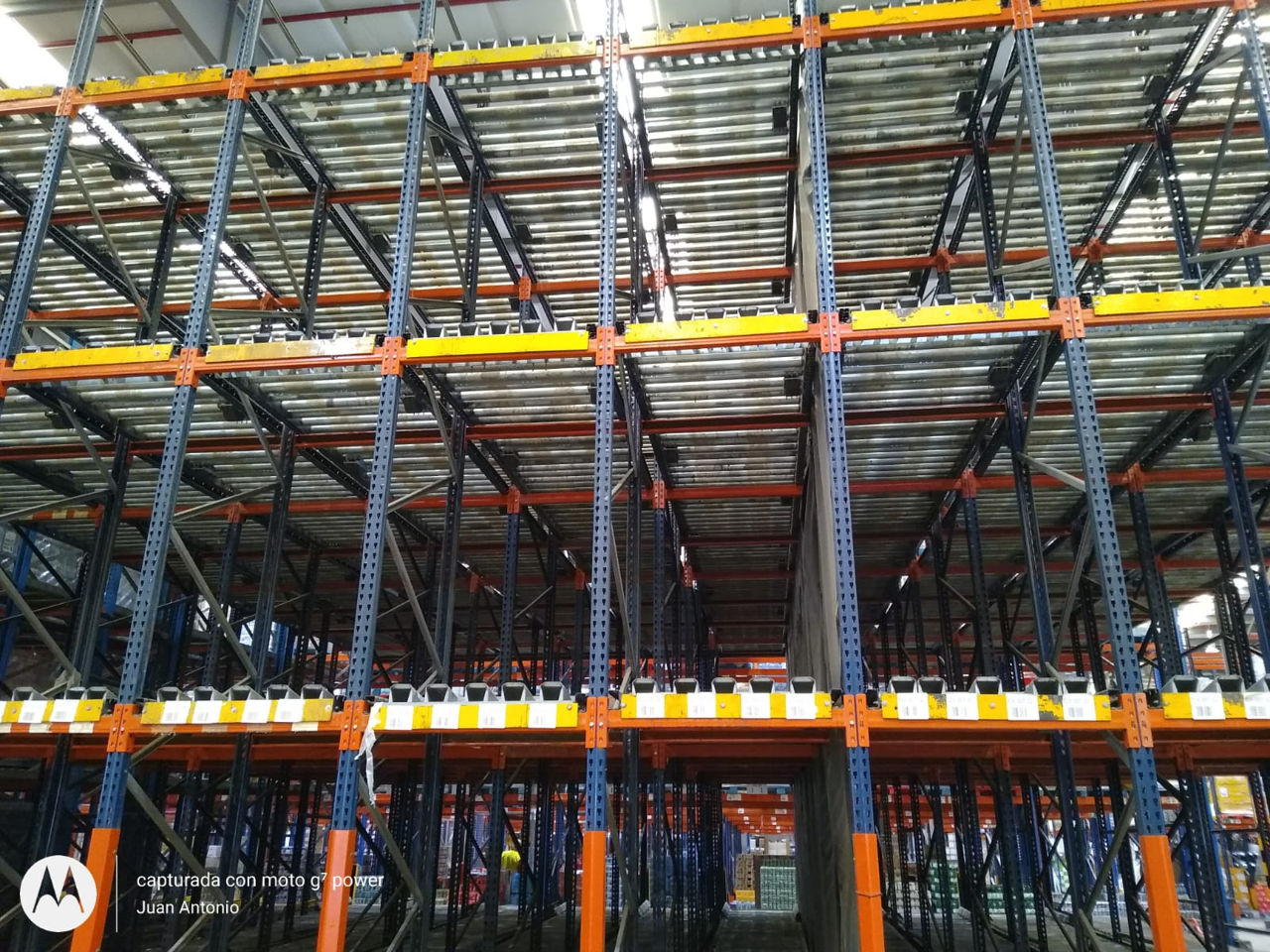 Raft Gravitational pentru depozit , Capacitate 504 paleti foto 2