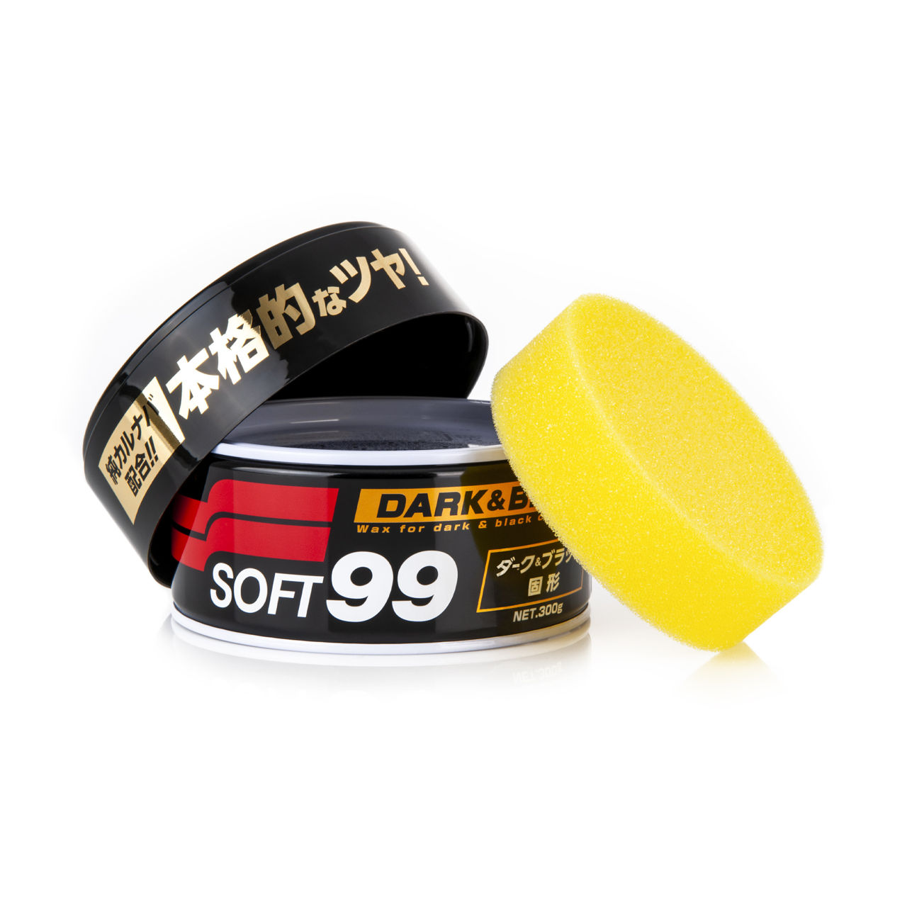 Ceara auto solida Dark & Black Soft99 Wax foto 1