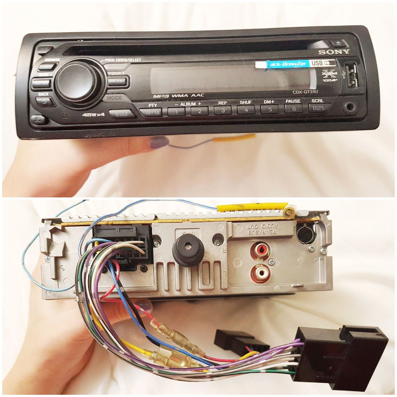 Автомагнитола Sony CDX-GT31U
