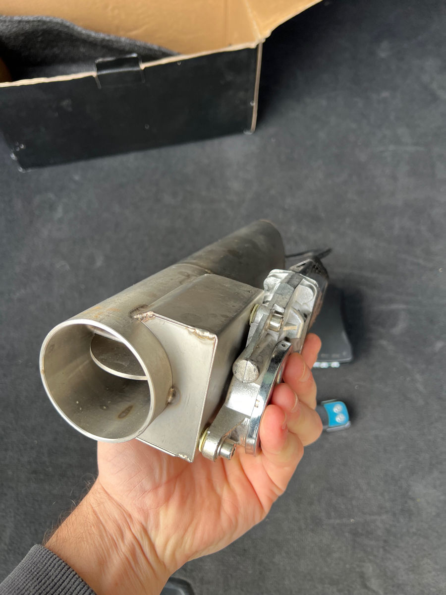 Заслонка глушителя