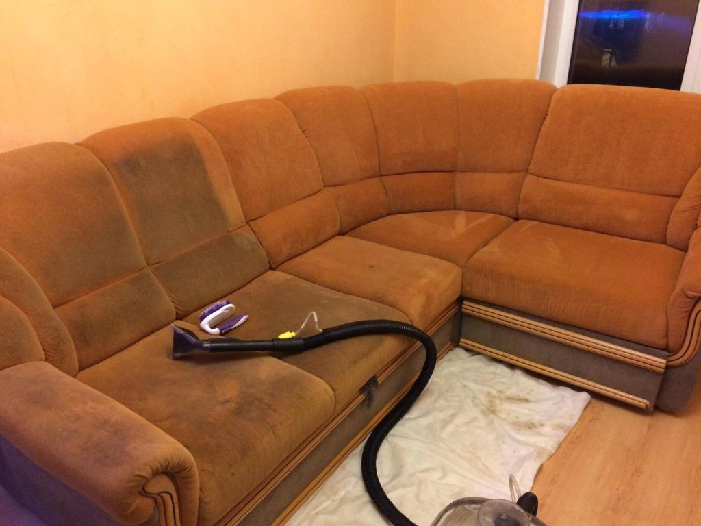 Curățare mobila Химчистка мягкой мебели ковров foto 5