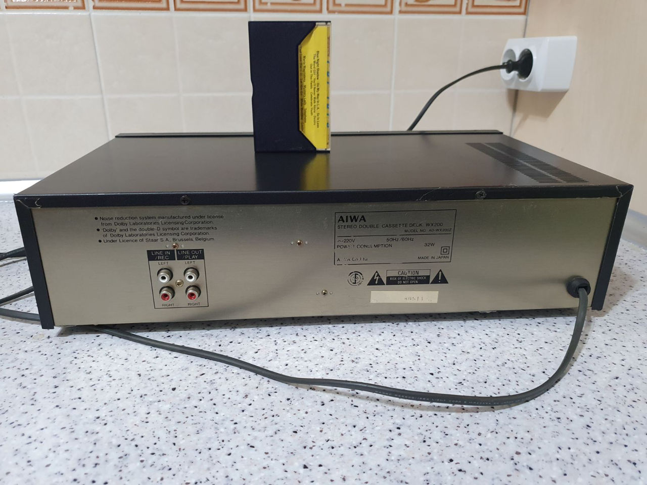 AIWA AD-WX200 двухкассетник с реверсом фото 5