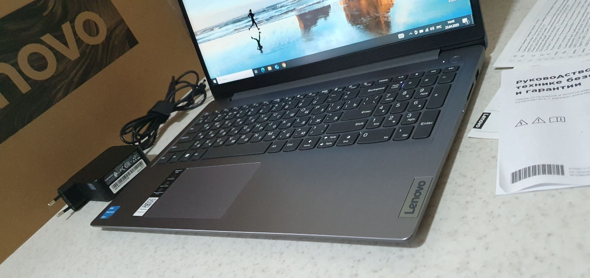 Новый Мощный LENOVO ideapad 3. Pentium GOLD 7505 3,5GHz. 4ядра. 8gb. SSD 256gb. Full HD 15,6d  foto 5