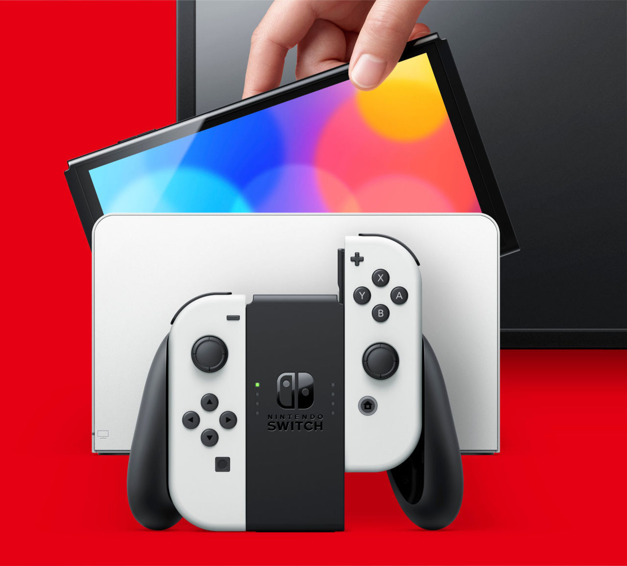 Nintendo Switch OLED + jocuri foto 0