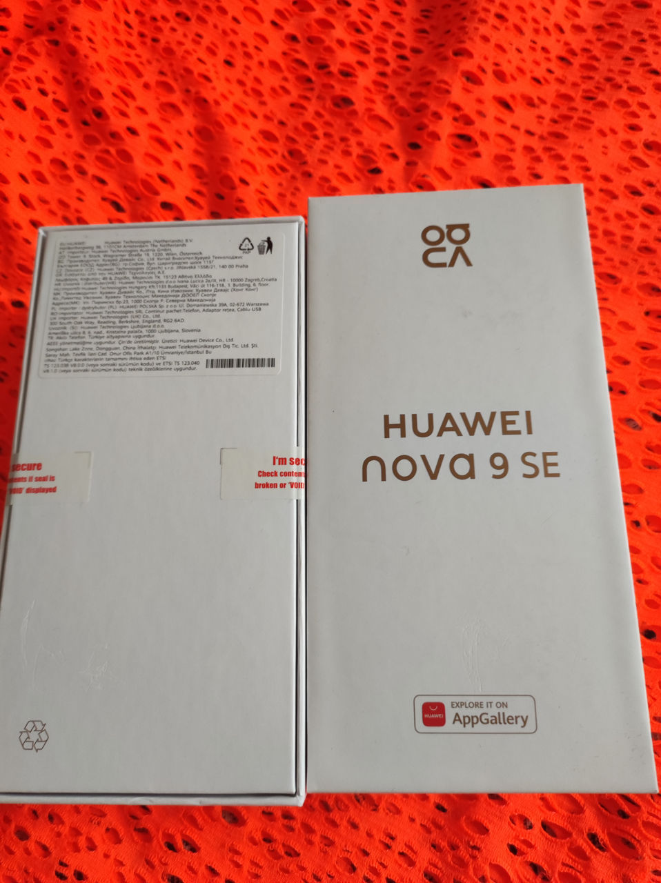 новый Huawei nova 9se 8/128 gb