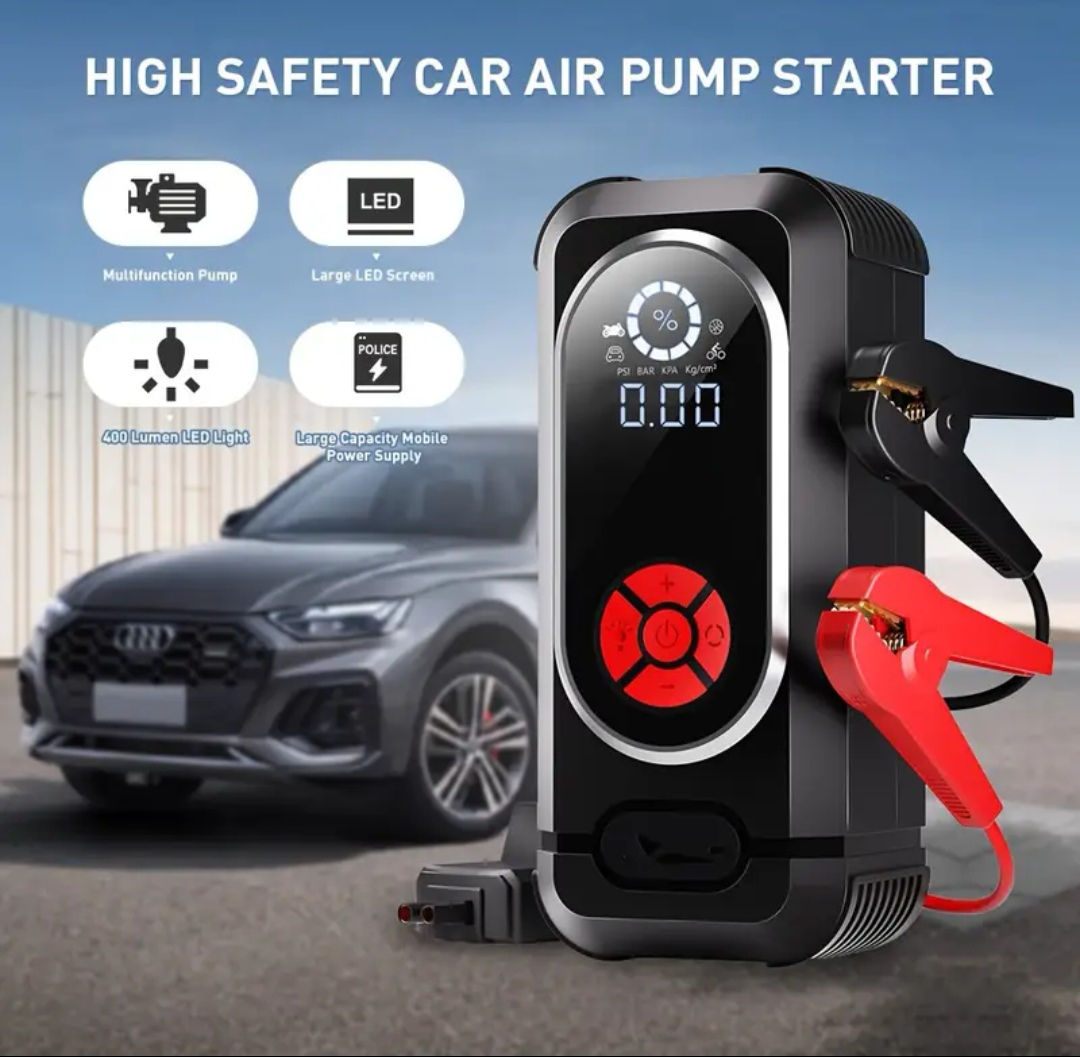 Booster JumpStarter PowerBank Compresor. Бустер Стартер Компрессор  фото 4