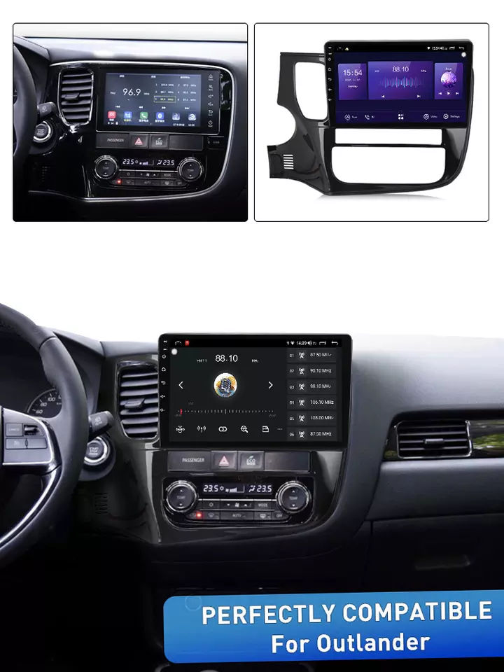 Android Mitsubishi Pajero L200 Outlander Lancer foto 3
