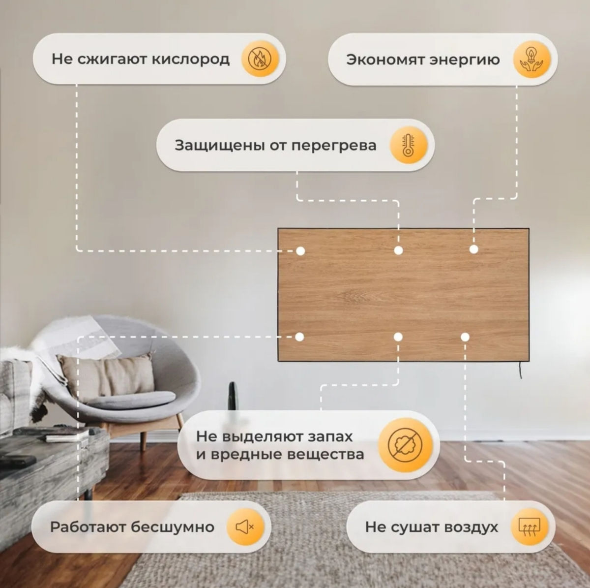 Calorifer electric de ceramică consumă 250 Watt/h foto 1
