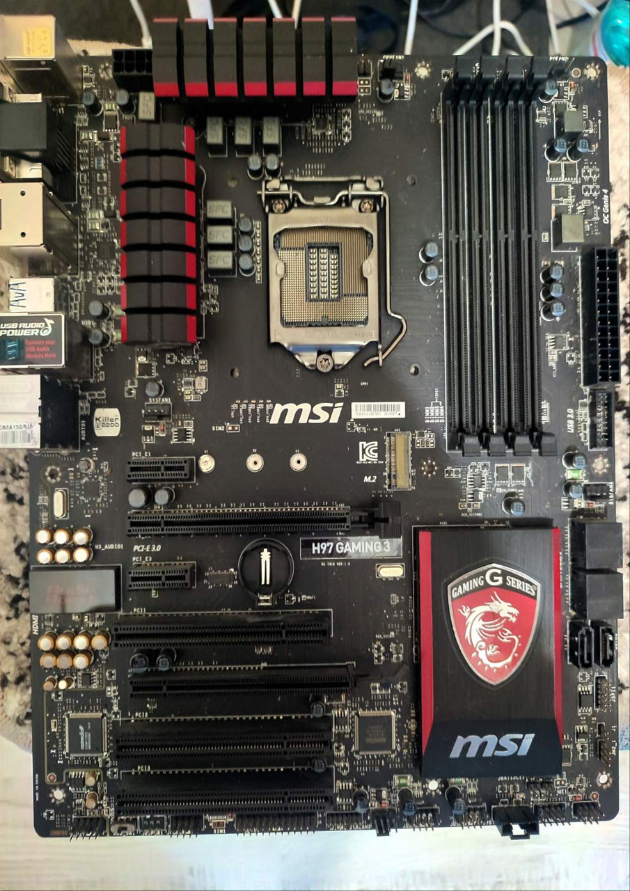 LGA1150 MSI H97 Gaming SSD Slot Verificare instalare