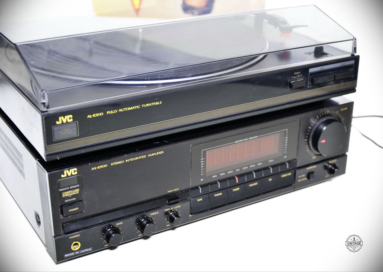 JVC AL-E11 и JVC AX-E900BK - проигрыватель и усилитель фото 4