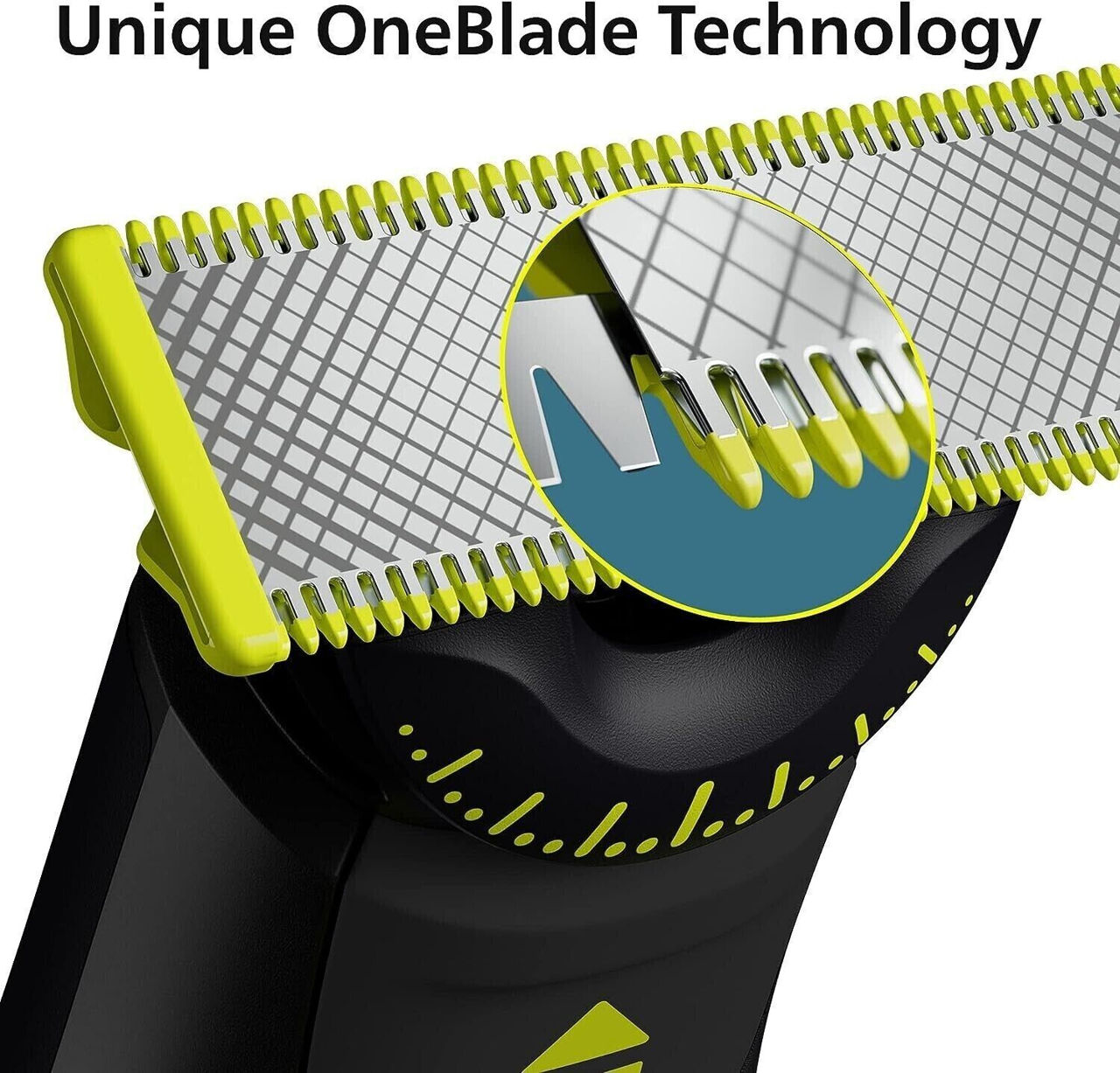 Philips One Blade Pro QP6651/30 Триммер для лица и тела с насадками и ...