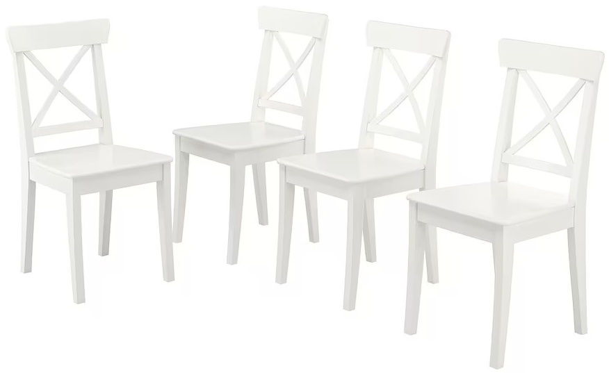 Set de 4 scaune de bucătărie IKEA Ingolf - Livrare în toată Moldova! Credit 0% foto 3