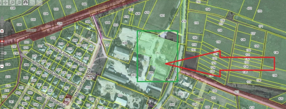Teren pentru construcții 1,27 ha industrial, cu 2 depozite câte 500 M2 fiecare. foto 14