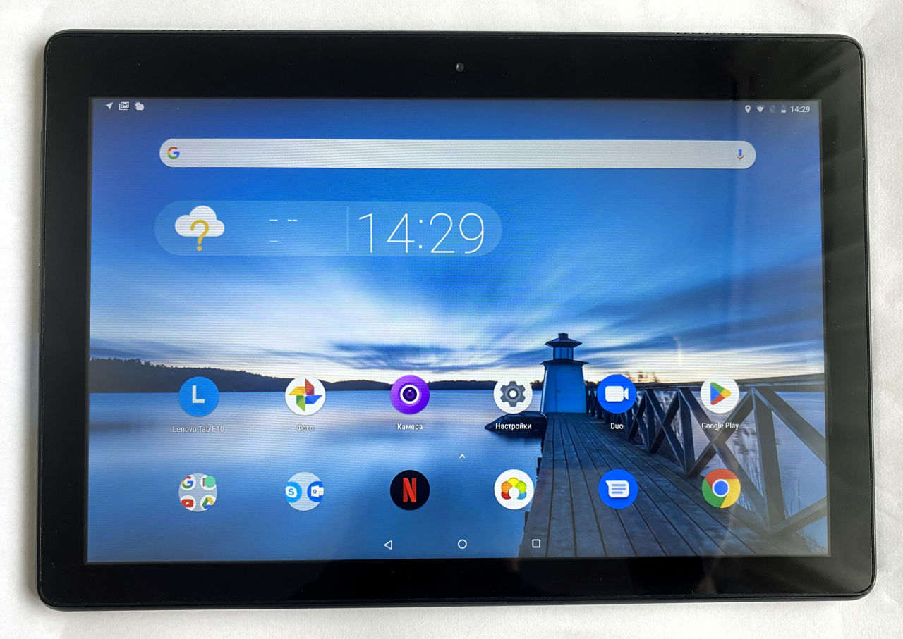 Lenovo Tab E10 10.1" LTE 2/16ГБ (TB-X104L) foto 0